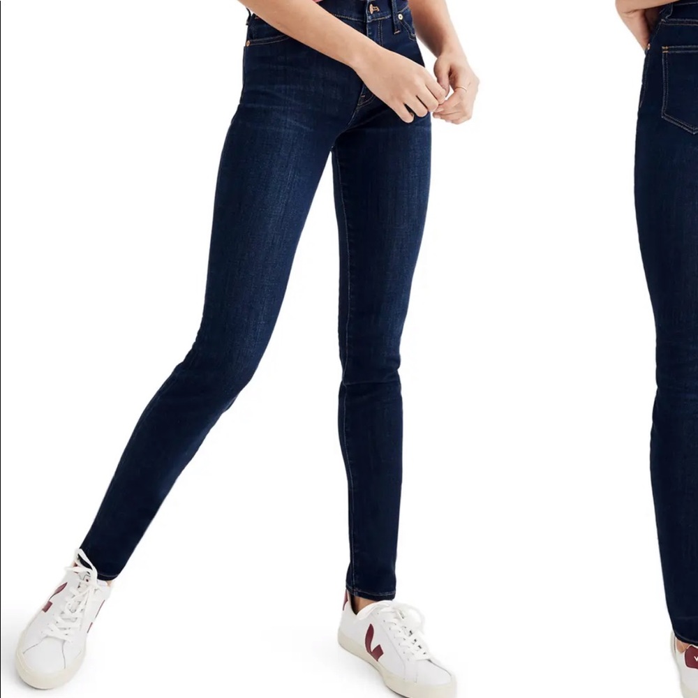 Madewell 9-Inch High Rise Skinny Jeans - size 26